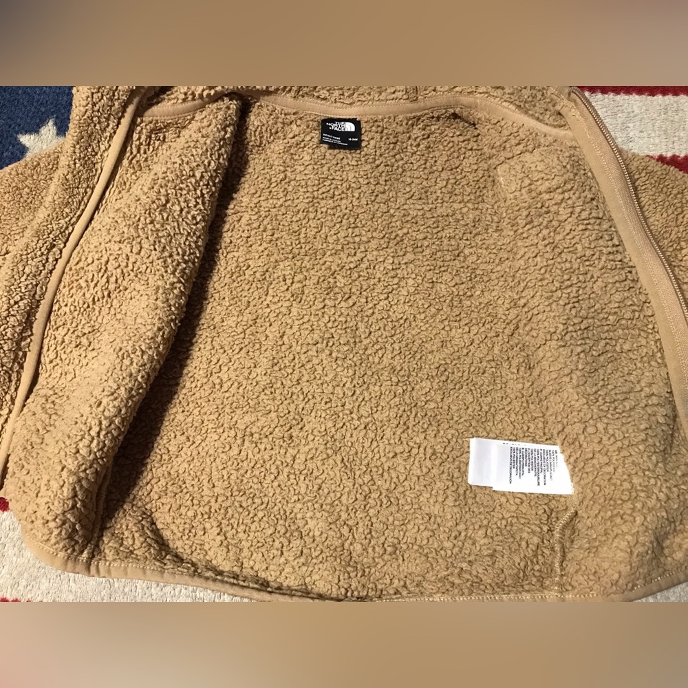 The North Face Tan Kids Fleece Jacket - Picture 7 of 10